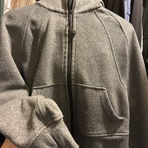 Lululemon oversized full zip scuba